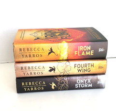 Rebecca Yarros THE EMPYREAN Complete Series Set 1-3 Lot of 3 ALL Hardcover Books