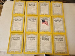 National Geographic Magazine 1938-1945 You Pick Issues