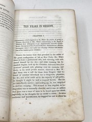 A J Allen / TEN YEARS IN OREGON TRAVELS AND ADVENTURES OF DOCTOR E WHITE 1st ed