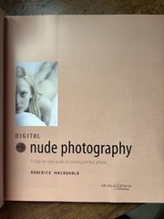Lot 2 Nude Photography Books Crawley & MacDonald Digital Nude Guide