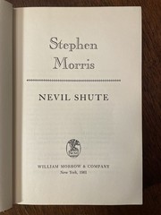 Stephen Morris by Nevil Shute (1961)- 1st Ed HCDJ Very Good