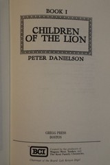 lot of 10 Children of The Lion books Peter Danielson paperback hardcover 1-10