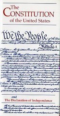 The CONSTITUTION of the US & DECLARATION of INDEPENDENCE 2019 – Pocket Size