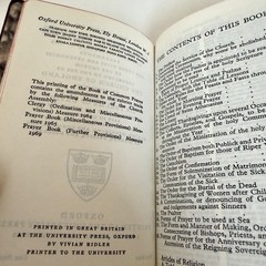 The Book Of Common Prayer Hymns A&M Oxford University Press Best Hide Leather