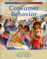 Consumer Behavior (The Dryden Press Series in Marketing) by James F. Engel