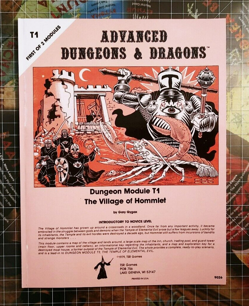 T1 The Village of Hommlet – Dungeons & Dragons – D&D
