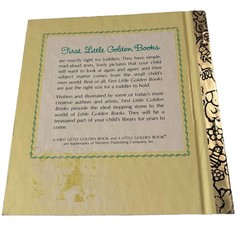 Vintage 1989 Walt Disney Little Golden Mini Book Chip ‘N’ Dale’s Book Of Seasons