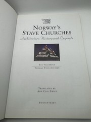 Norway’s Stave Churches: Architecture, History, and Legends by Thomas Evensen