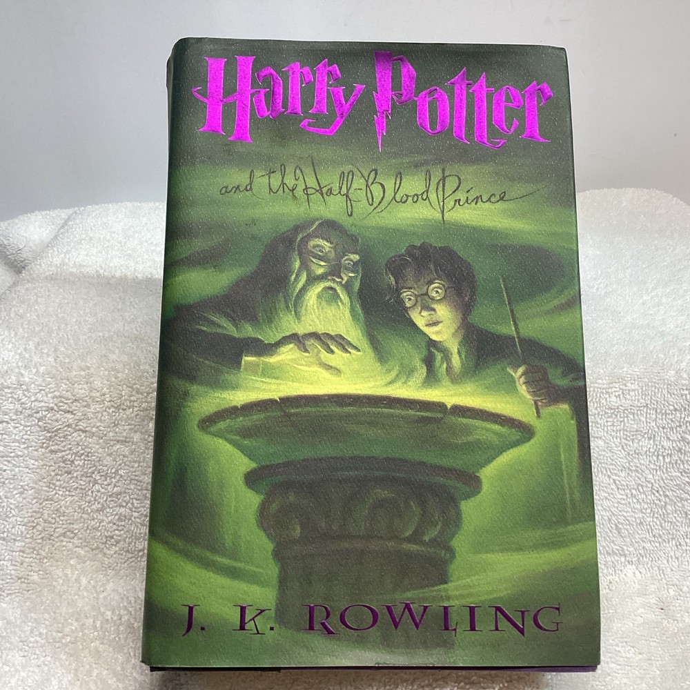 Harry Potter and The Half-Blood Prince 1st Edition rare Print 652 Pages 11 Error