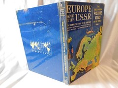 Europe and the U.S.S.R The Golden Book Picture Atlas of the World 1960 Book