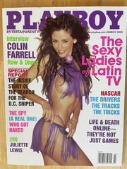 Playboy March 2003 Playmate Pennelope Jimenez, Juliette Lewis, Colin Farrell