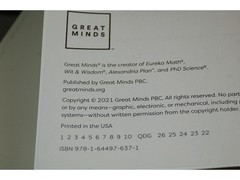 Eureka Math² Squared Grade 1 Module 2 Apply Student Book – Weight: 8.4 oz.