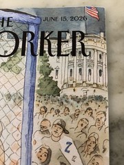 The New Yorker Magazine June 15, 2026 Barry Blitt “Out Cold” on cover ~ New copy
