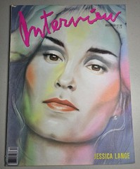 Interview Magazine December 1989 Jessica Lange