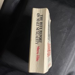 The Hite Report on Male Sexuality by Shere Hite 1982