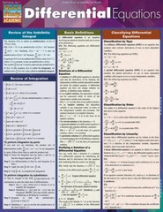 Differential Equations (Quick Study: Academic) – Cards – VERY GOOD