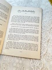 Vintage Lawrence Slide Rule Instruction Booklet