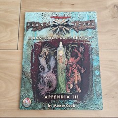 Planescape Monstrous Compendium III (3) | Monte Cook | AD&D 2e | TSR 2635