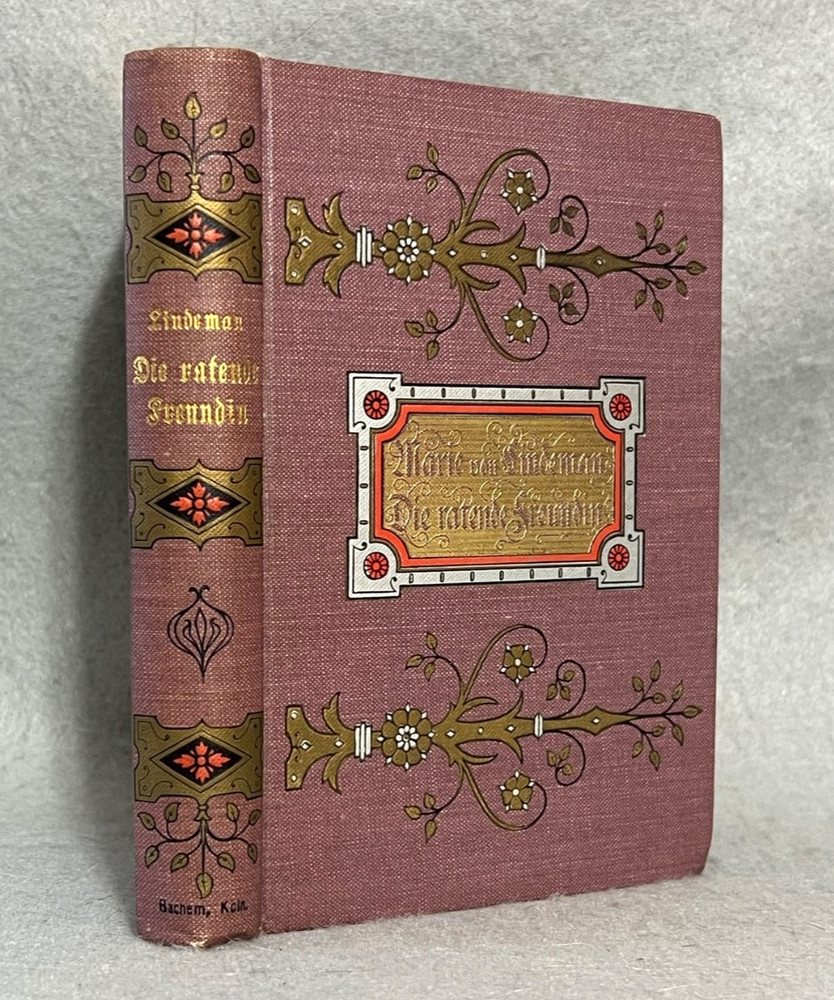 Antique Decorative German Book Girl’s Guide to Life Marie von Lindeman c. 1890s