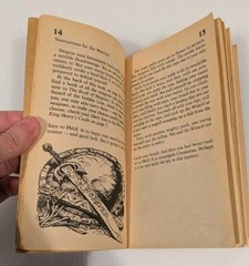 WIZARDS WARRIORS & YOU BOOK 6 REVENGE OF THE FALCON KNIGHT 1985 CYOA RPG Role