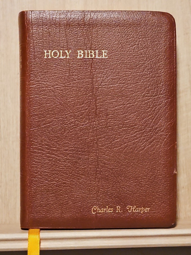 Cambridge Red Letter Edition Holy Bible Bonded Leather Indexed Concordance