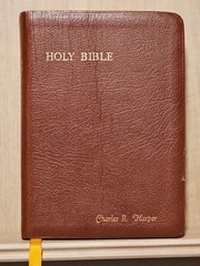 Cambridge Red Letter Edition Holy Bible Bonded Leather Indexed Concordance