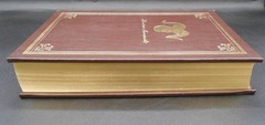 THE WILDERNESS HUNTER by ROOSEVELT 1999 LEATHER HC NF, FACS OF 1893 ED, ILLUST