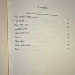 Jack London Novels and Social Writings HC 1982 Library of America 5th Printing
