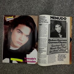 Superstars Magazines Fall 1989 & Winter 1989-90 NKOTB Haim Gibson Depp & Savage