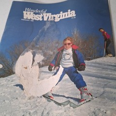 Vintage Wonderful West Virginia Magazine Pair Dec 1979 Feb 1989 WV Collectible