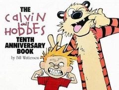 Calvin & Hobbes Books, Tenth Anniversary Book – Paperback – GOOD