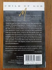 Child of God Cormac McCarthy Paperback First Vintage International Edition 1993