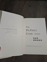 Robert Langdon Ser.: The Da Vinci Code : A Novel by Dan Brown (2003, Hardcover)