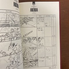 KATSUHIRO OTOMO THE COMPLETE WORKS 21&22 Animation AKIRA Storyboards 1&2