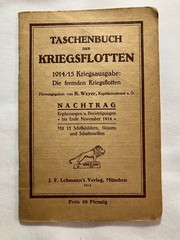 Taschenbuch Der Kriegsflotten 1914/15, Weyer’s Warships, Flottentaschenbuch
