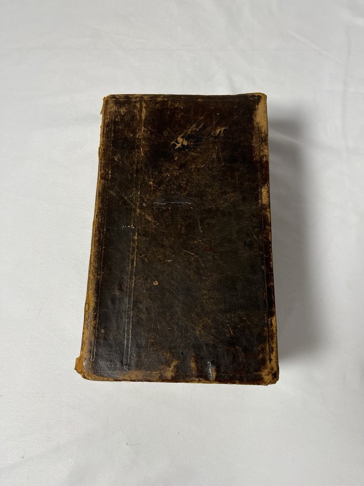 1847 German Luther Bible Die Bibel Heilige Schrift Antique Leather Bound