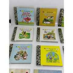 VTG Little Golden Book Miniature Lot Mixed Colors Classic Fairy Tales Kids Story