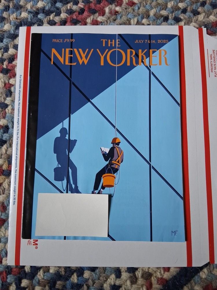 The New Yorker Magazine July 7 & 14 2025 Issue