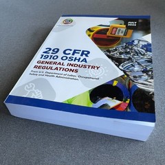 OSHA 1910 General Industry Regulations – Spiral-bound, by OSHA