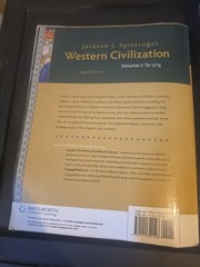 Western Civilization Volume 1 To 1715 (by Spielvogel)