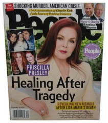 People September 29 2025 Magazine Book – (Priscilla Presley Cover)
