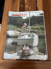 (8) Vintage Sailing Magazines Lot Mainsheet & Ocean Navigator 1986-1991