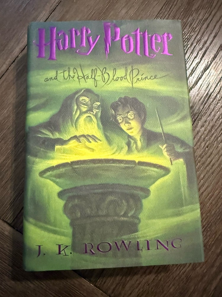 Harry Potter and The Half-Blood Prince 1st Edition 652 Pages Ex Library See Pics