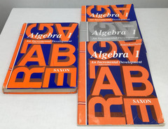 Saxon Algebra 1 Math Set: Textbook Answer Key Solutions Test Forms; 3rd Edition