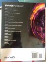 enVision Algebra 2 Student edition