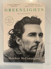 Greenlights by Matthew McConaughey Autograph Book Signed Auto Paperback #9