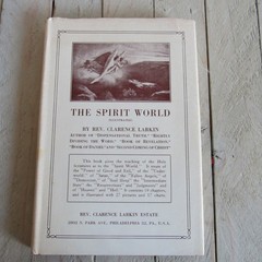 vtg The Spirit World Rev. Clarence Larkin 1921 HC / DJ