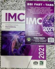 2021 IMC – 2021 Mechanical Code – Paperback Free Fast tabs for indexing