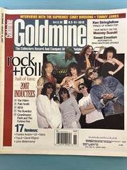 LOT OF 8 GOLDMINE MAGAZINES. JAN-APRIL 2007. BIWEEKLY MAGAZINE COVERING MUSIC