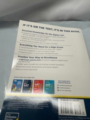 Princeton Review SAT Digital Prep 2025-4Practice Tests (2 in book/2 online)*Used